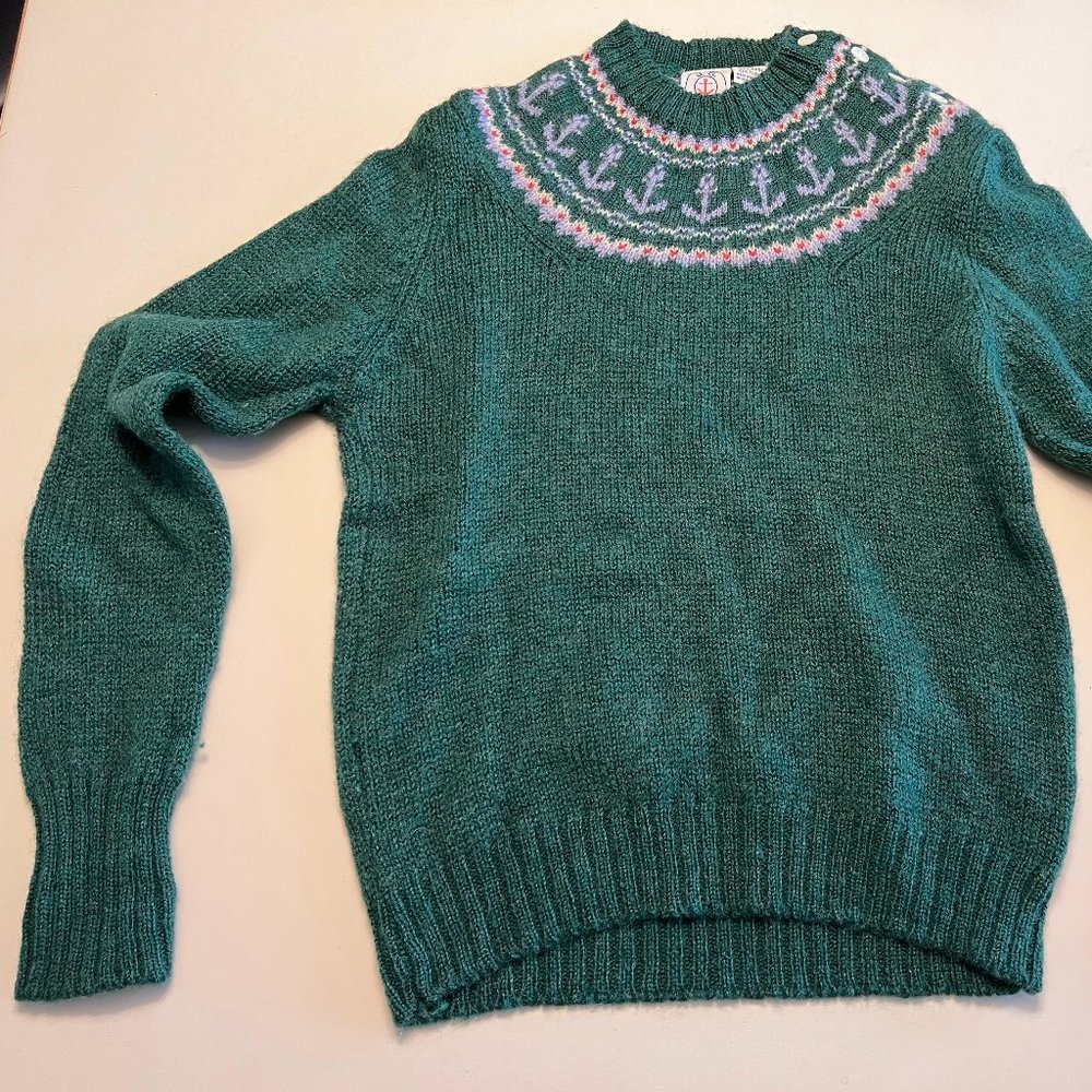 Green Vintage JG Hook Sweater